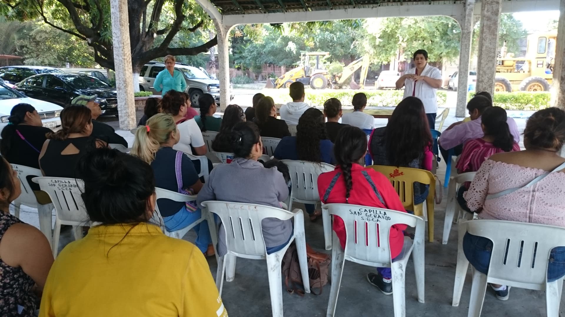 Plática informativa PSBP, Norte de Guerrero